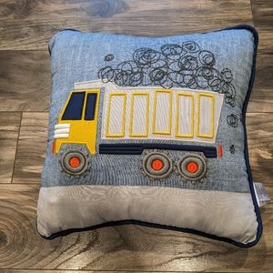 Dump Truck Pillow with sounds Pottery Barn kids